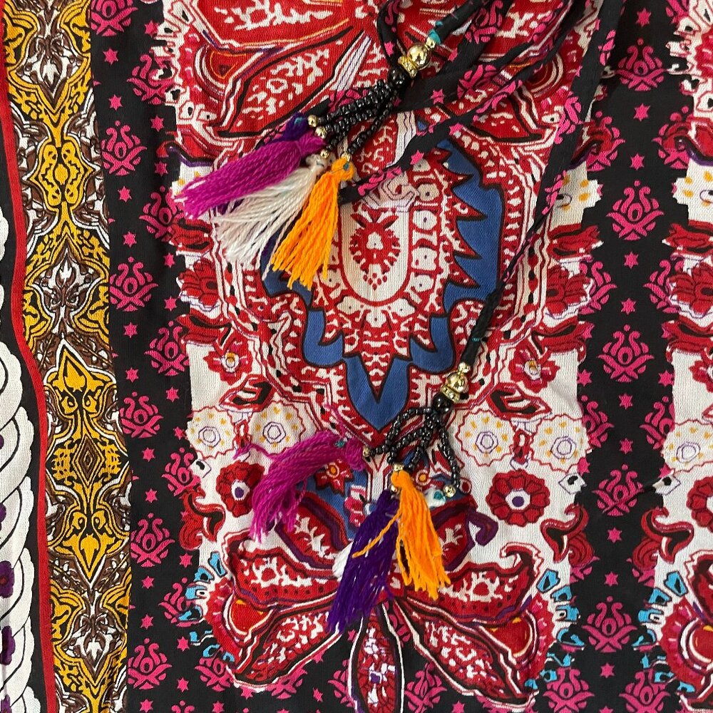 Nwot Size Large Ananda's Collection Bohemian Tuni… - image 5